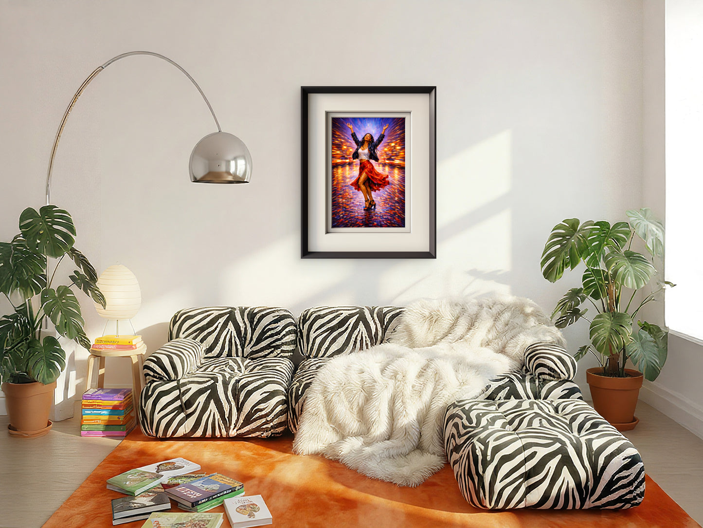 Calm in the Storm - Premium Matte Paper Wooden Framed Poster